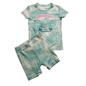 GAP Star Wars Organic cotton Green Pajama Set
